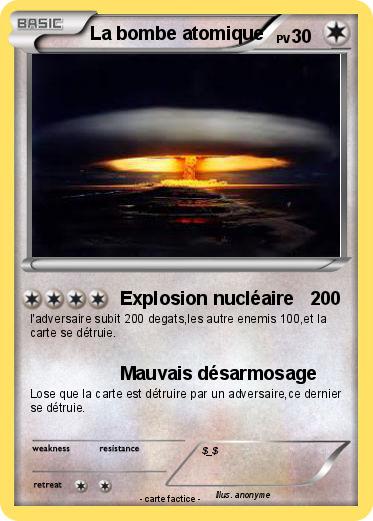 Pokemon La bombe atomique