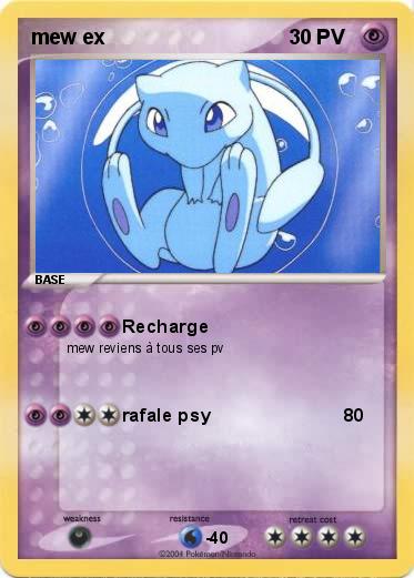 Pokemon mew ex