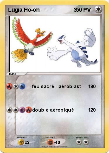 Pokemon Lugia Ho-oh                       3
