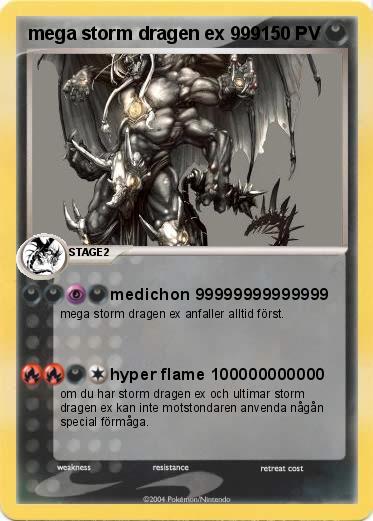 Pokemon mega storm dragen ex 999