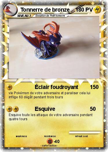 Pokemon Tonnerre de bronze