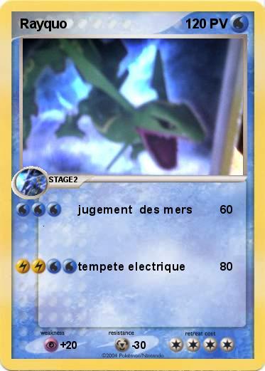Pokemon Rayquo