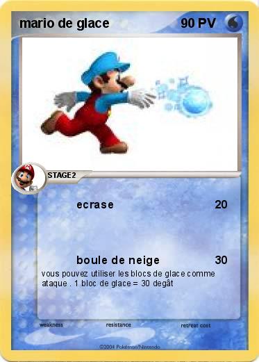 Pokemon mario de glace