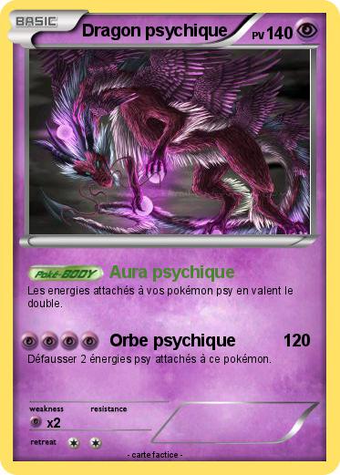 Pokemon Dragon psychique