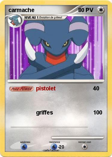 Pokemon carmache