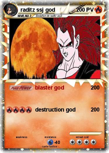 Pokemon raditz ssj god