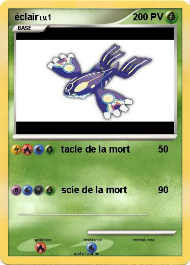 Pokemon éclair