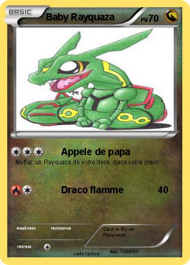 Pokemon Baby Rayquaza