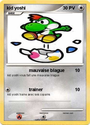 Pokemon kid yoshi