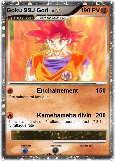 Pokemon Goku SSJ God