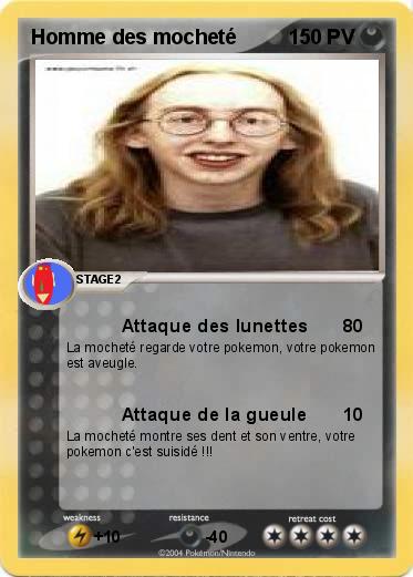 Pokemon Homme des mocheté 