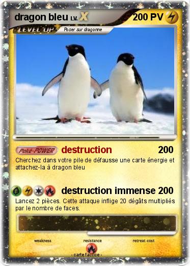 Pokemon dragon bleu