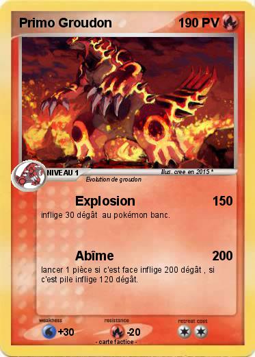 Pokemon Primo Groudon