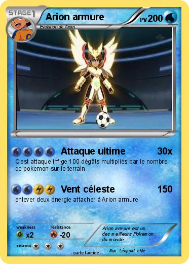 Pokemon Arion armure