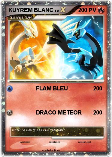 Pokemon KUYREM BLANC