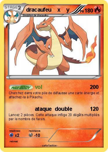 Pokemon dracaufeu    x    y