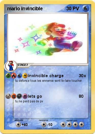 Pokemon mario invincible