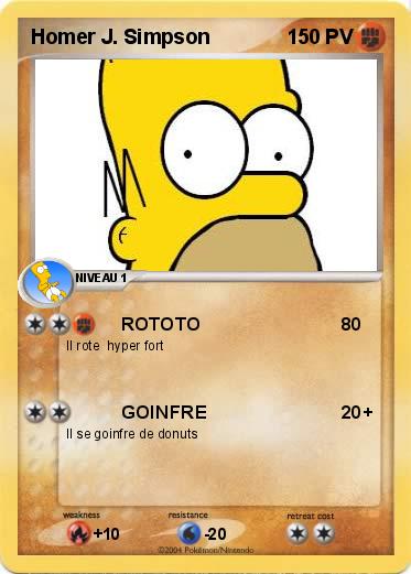 Pokemon Homer J. Simpson