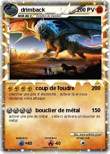 Pokemon drimback