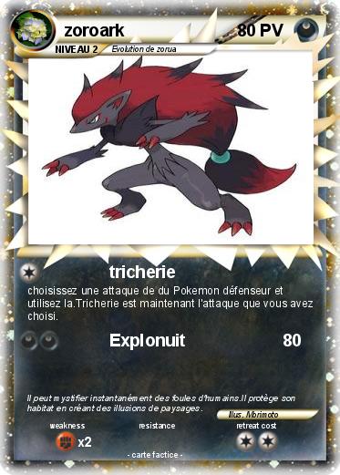 Pokemon zoroark