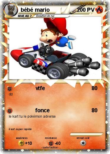 Pokemon bébé mario