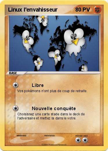 Pokemon Linux l'envahisseur