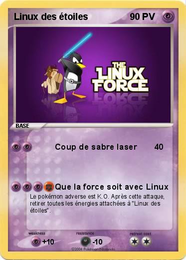 Pokemon Linux des étoiles