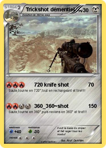 Pokemon Trickshot démentiel