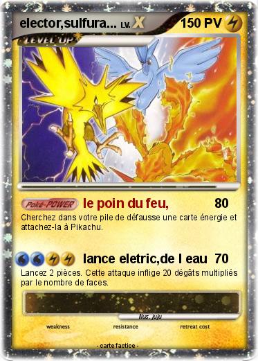 Pokemon elector,sulfura...