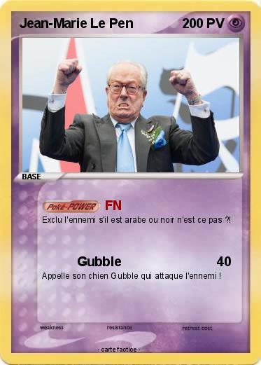 Pokemon Jean-Marie Le Pen