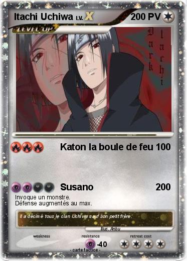 Pokemon Itachi Uchiwa