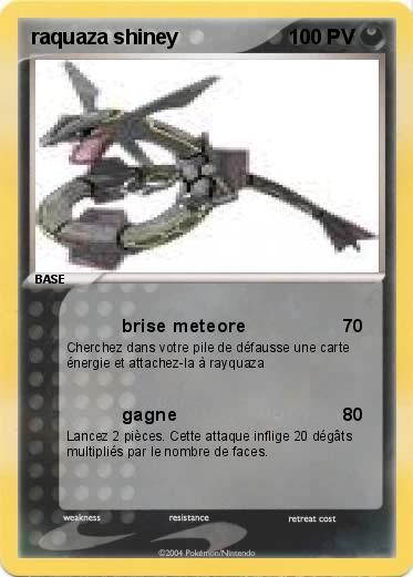 Pokemon raquaza shiney