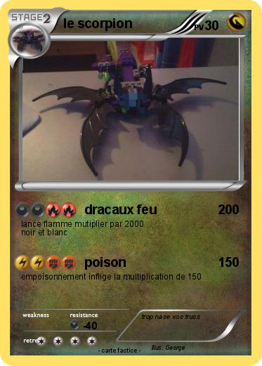 Pokemon le scorpion