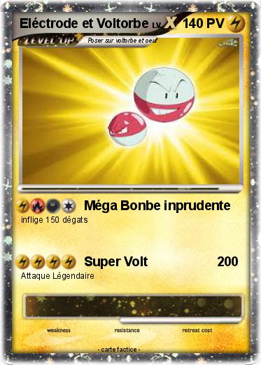 Pokemon Eléctrode et Voltorbe