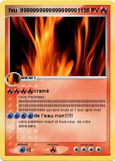 Pokemon feu  9999999999999999991