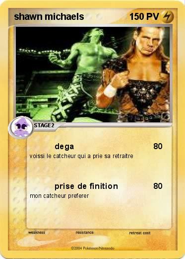 Pokemon shawn michaels