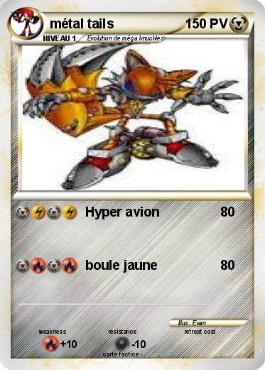 Pokemon métal tails