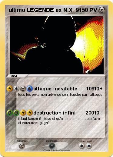 Pokemon ultimo LEGENDE ex N.X  9