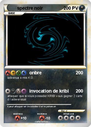 Pokemon spectre noir