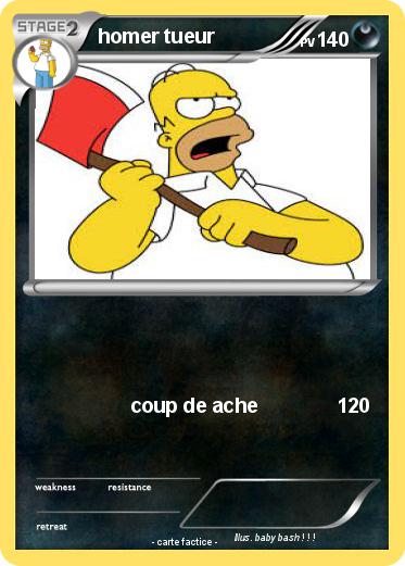 Pokemon homer tueur