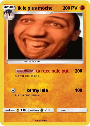 Pokemon tk le plus moche