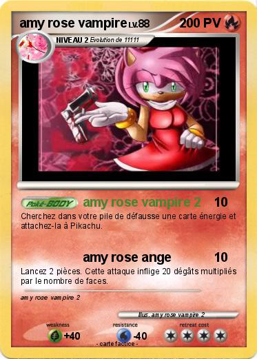 Pokemon amy rose vampire