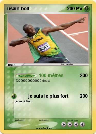 Pokemon usain bolt