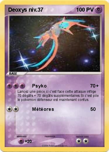 Pokemon Deoxys niv.37