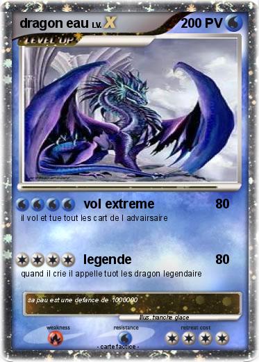 Pokemon dragon eau