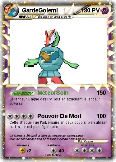 Pokemon GardeGolemi