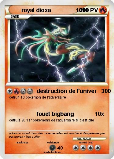 Pokemon royal dioxa                1000