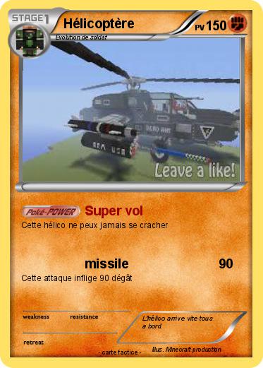 Pokemon Hélicoptère