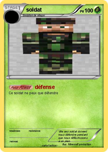 Pokemon soldat