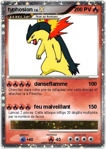 Pokemon typhosion